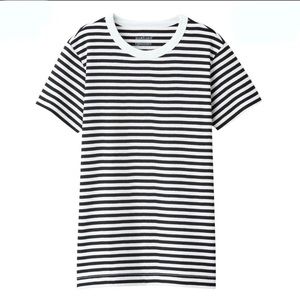 Muji B&W Striped Tee